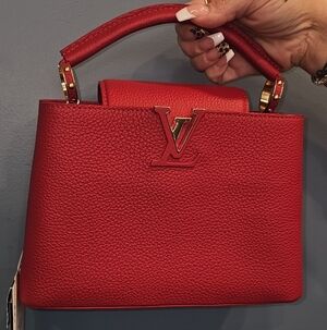 LV Capucinne BB in Scarlet